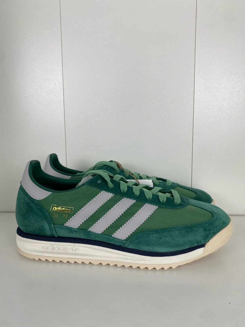 Adidas Men's SL 72 RS Green Sneakers size 7.5